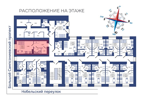 1-к квартира, 30 кв.м., Санкт-Петербург, Большой Сампсониевский проспект, до 29б